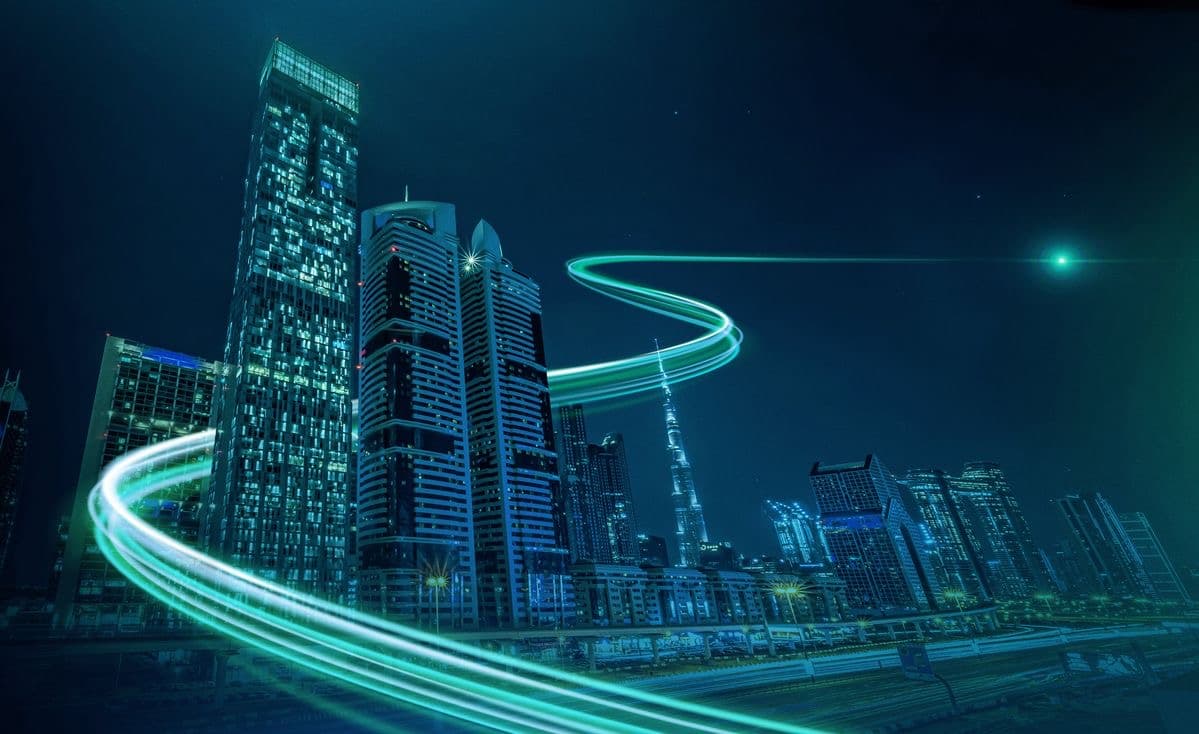 Modern electrical control room with automation systems at PHOE Electricals Dubai UAE