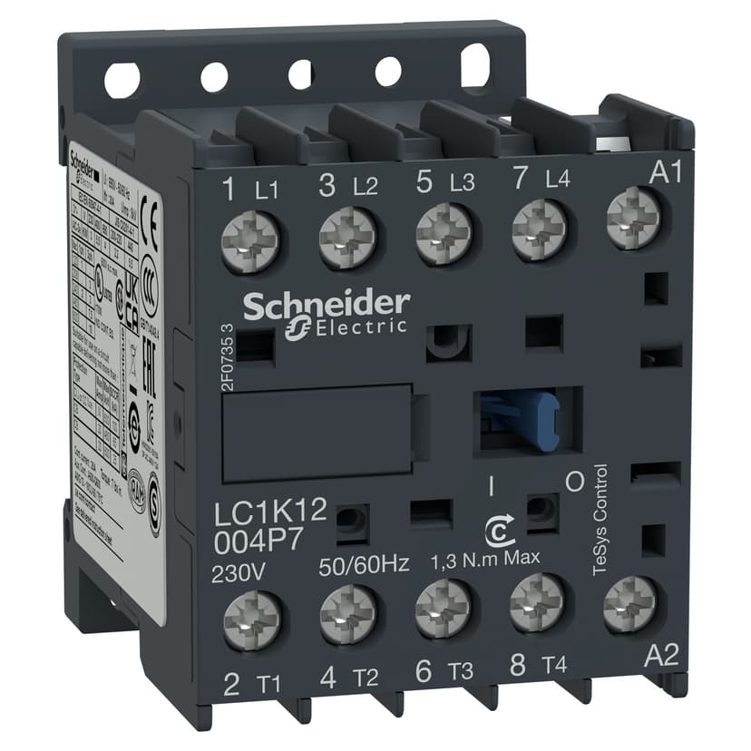 Schneider Electric LC1K1201G7 TeSys K Mini Contactor