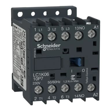 Schneider Electric LC1K0610B7 TeSys K Mini Contactor