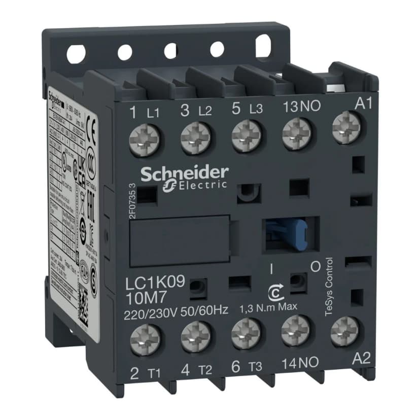 Schneider Electric LC1K0910U7 TeSys K Mini Contactor
